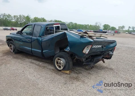 1998 Dodge Dakota Slt/Sport из США, поврежденный, VIN 1B7GL22Y5WS694671